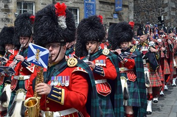 Band of the Royal Regiment of Scotland &amp; Pipes and Drums - AFD Stirling 2014