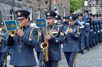 Royal Air Force Central Band - Parade Stirling 2014