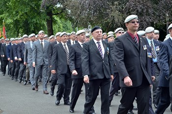 Royal Scots Dragoon Guards Veterans - Armed Forces Day 2014 Stirling