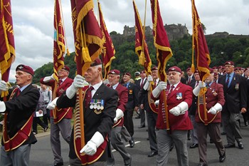 Parachute Veteran Standards - Armed Forces Day 2014 Stirling 2014