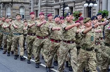 Armed Forces Day Parade Glasgow 2014
