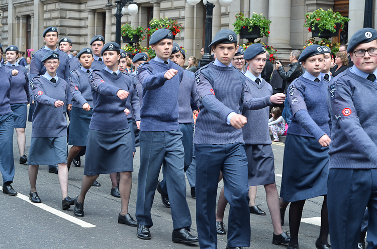 Air Training Corps - Glasgow Armed Forces Day 2014