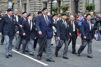 Royal Naval Association - Glasgow Armed Forces Day 2014