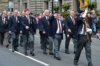 Veterans - Glasgow Armed Forces Day 2014