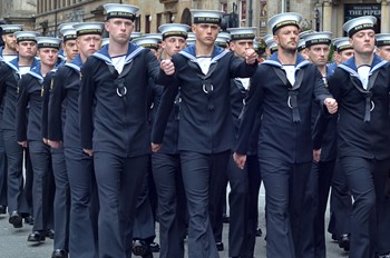 Royal Navy - First World War Parade Glasgow 2014