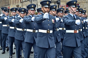 Royal Air Force Regiment - First World War Parade Glasgow 2014