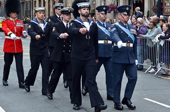 Armed Services - 1st World War Commemoration Glasgow 2014