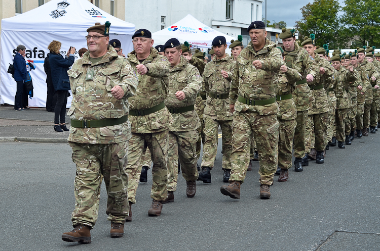 Army Cadet Force - Grangemouth Armed Forces Day 2014