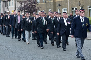 Argyll &amp; Sutherland Highlanders Veterans - Grangemouth AFD 2014