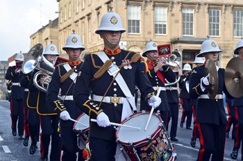 Royal Marines Band - Freedom Parade Glasgow 2014