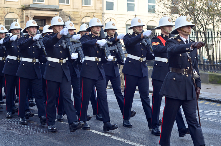 43 Commando Fleet Protection Group - Freedom of Glasgow 2014