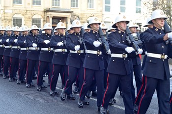 43 Cdo FP Gp RM - Freedom Parade Glasgow 2014