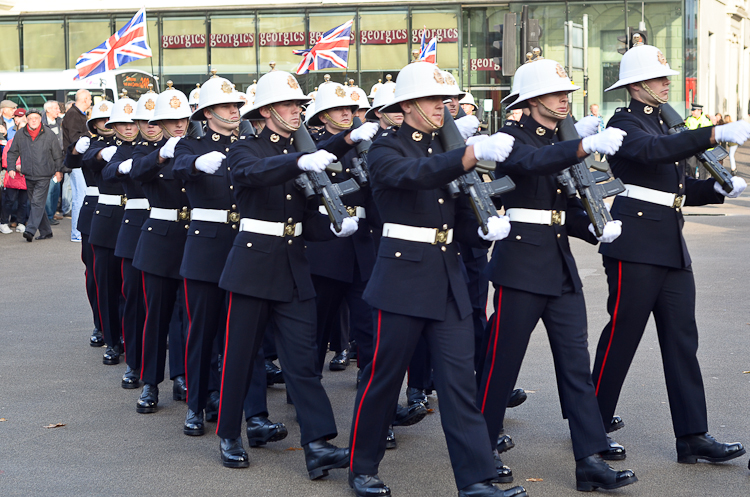 43 Commando Fleet Protection Group - George Square Glasgow 2014