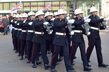 43 Commando Fleet Protection Group - George Square Glasgow 2014