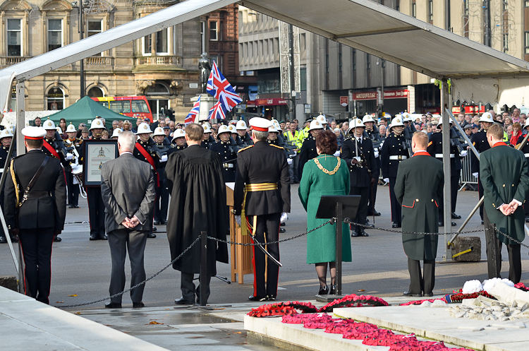 Royal Marines Freedom of Glasgow Ceremony 2014