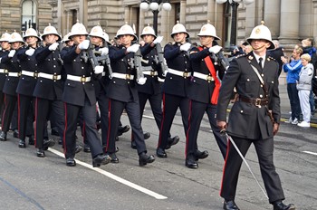 Royal Marines Freedom Parade - Glasgow 2014