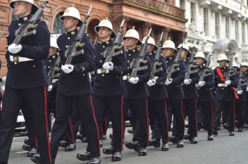 43 Commando Fleet Protection Group - Freedom of Glasgow November 2014
