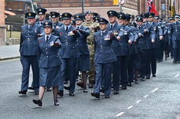 Royal Air Force - Remembrance Sunday Glasgow 2014