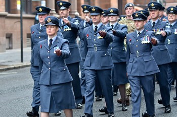 RAF - Remembrance Sunday Glasgow 2014