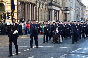 Royal Artillery Association - Remembrance Sunday Glasgow 2014
