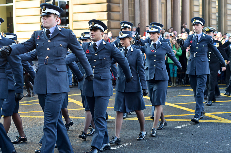 UGSAS Parade - Remembrance Sunday Glasgow 2014