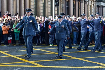 Air Training Corps - Remembrance Sunday Glasgow 2014
