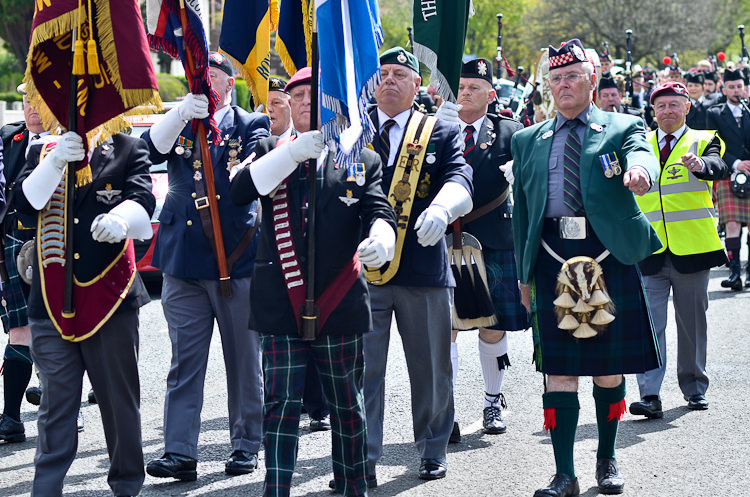 Victory in Europe Parade - Glasgow 2015