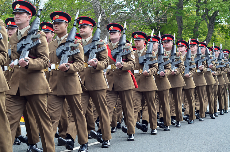 1st Battalion Duke of Lancaster's Regiment Maryport 2015