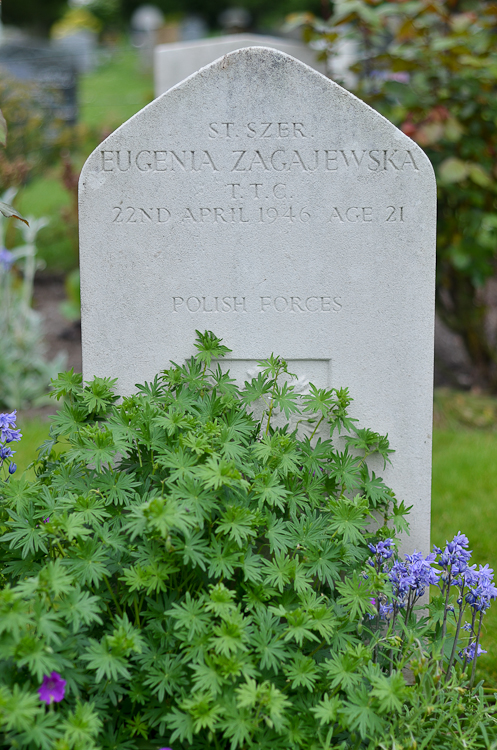Eugenia Zagajewska Polish War Grave