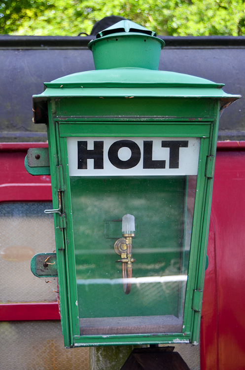 Platform Lamp Holt Station - North Norfolk Railway