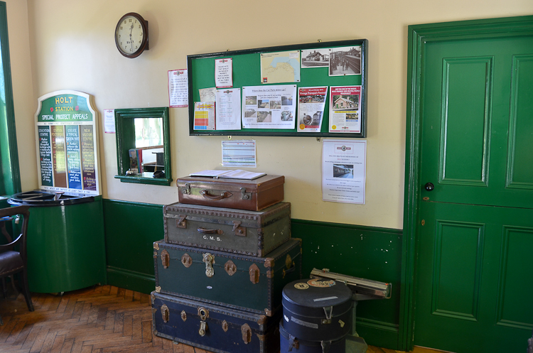 Holt Station Booking Office - North Norfolk Railway