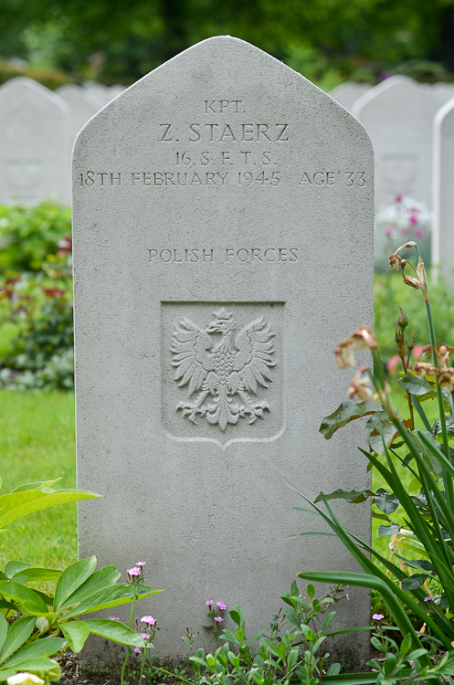 Zbigniew Staerz Polish War Grave