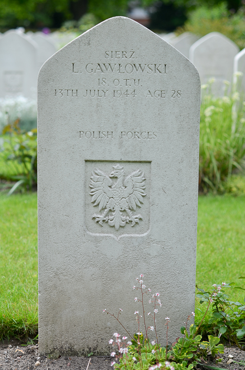 Leon Gawlowski Polish War Grave