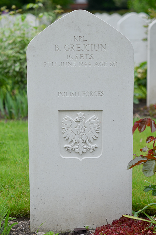 Boleslaw Grejciun Polish War Grave