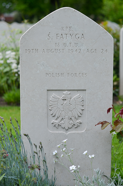 Stanislaw Fatyga Polish War Grave