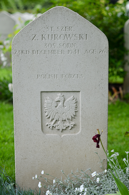 Zdzislaw Kurowski Polish War Grave
