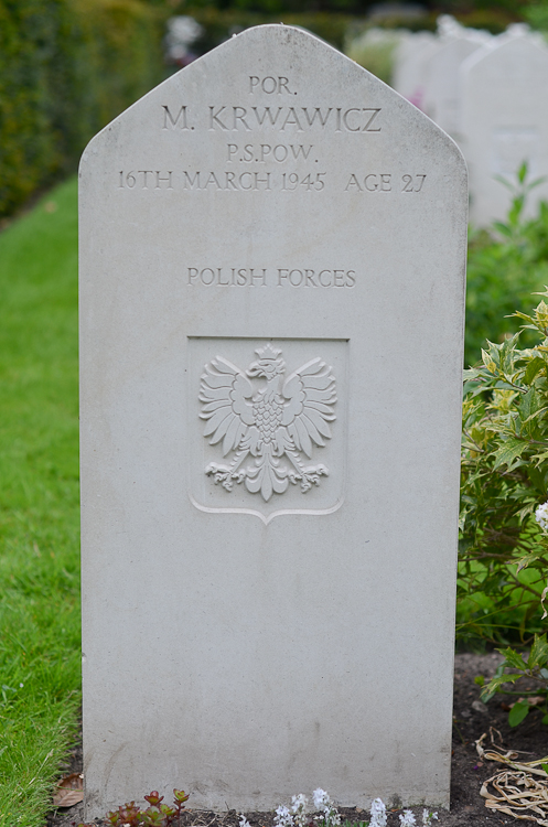 Mieczyslaw Krwawicz Polish War Grave