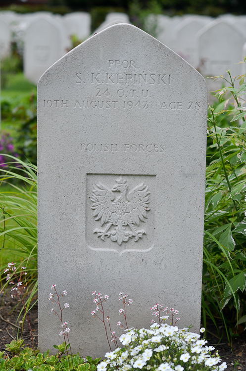 Stefan Kryspin Kepinski Polish War Grave