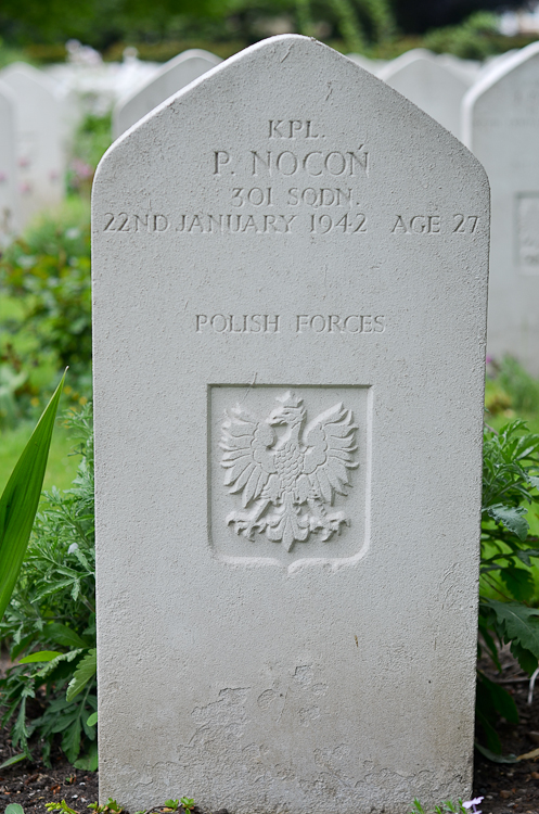 Piotr Nocon Polish War Grave