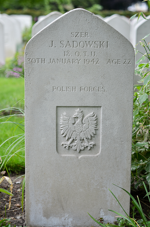 Jan Sadowski Polish War Grave
