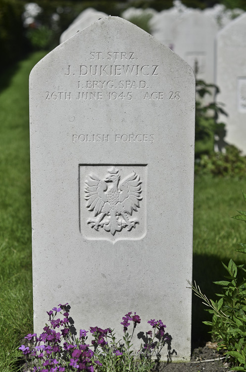 Jan Dukiewicz Polish War Grave