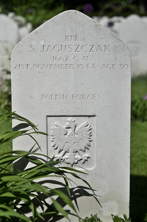 Stanislaw Jaguszczak Polish War Grave