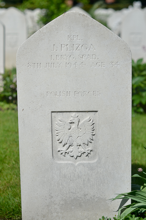 Jozef Plizga Polish War Grave