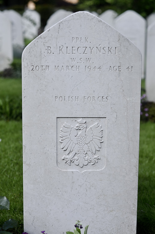 Bohdan Kleczynski Polish War Grave