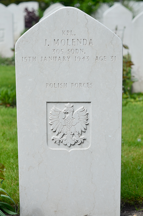 Jozef Molenda Polish War Grave