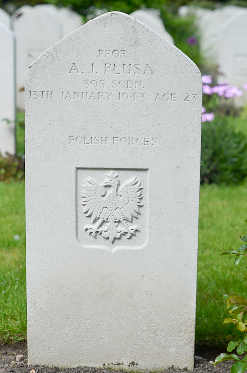 Andrzej Jozef Plusa Polish War Grave