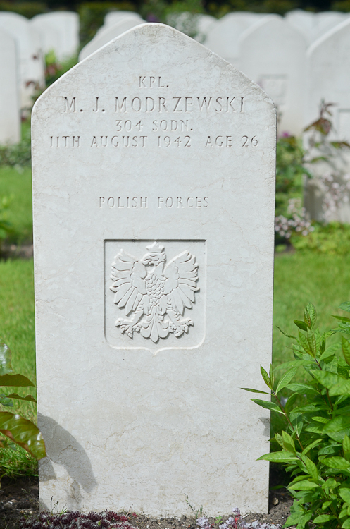 Marian Jerzy Modrzewski Polish War Grave