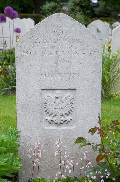 Zgymunt Badowski Polish War Grave