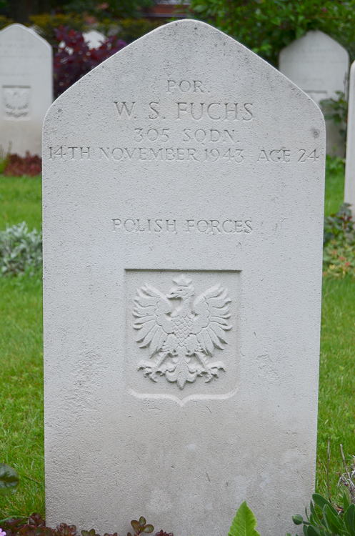 Walery Stanislaw Fuchs Polish War Grave