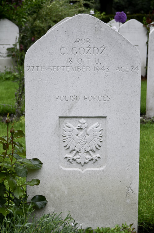 Czeslaw Gozdz Polish War Grave